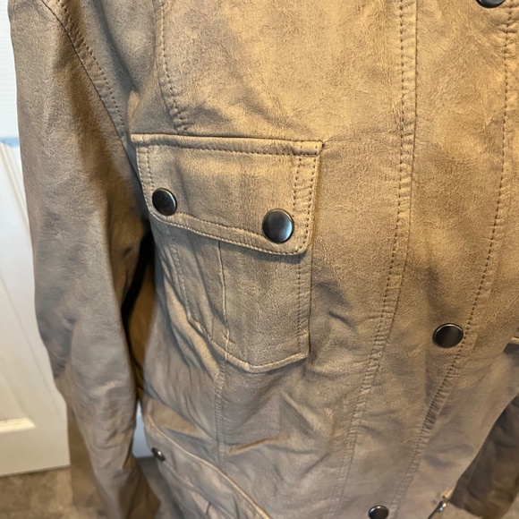 Alfani size XL faux Leather jacket - Picture 9 of 11